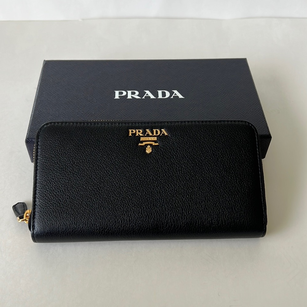 Prada Large Leather Wallet